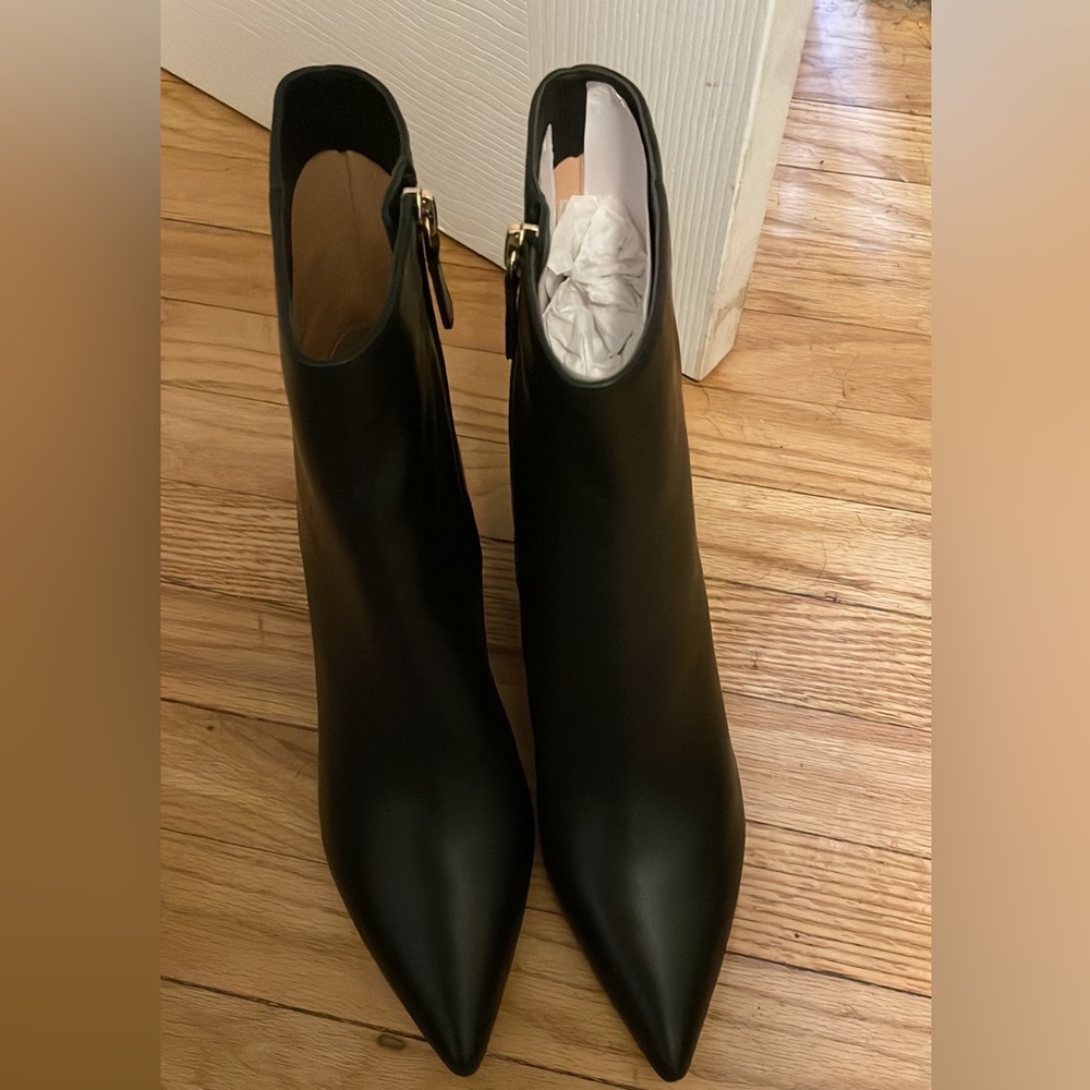 Black 3inch j crew boots